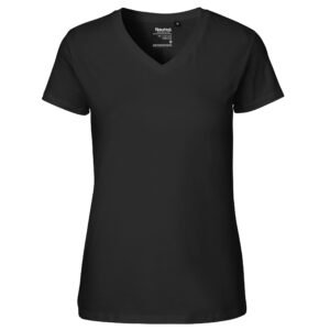 Tee-shirt femme col V