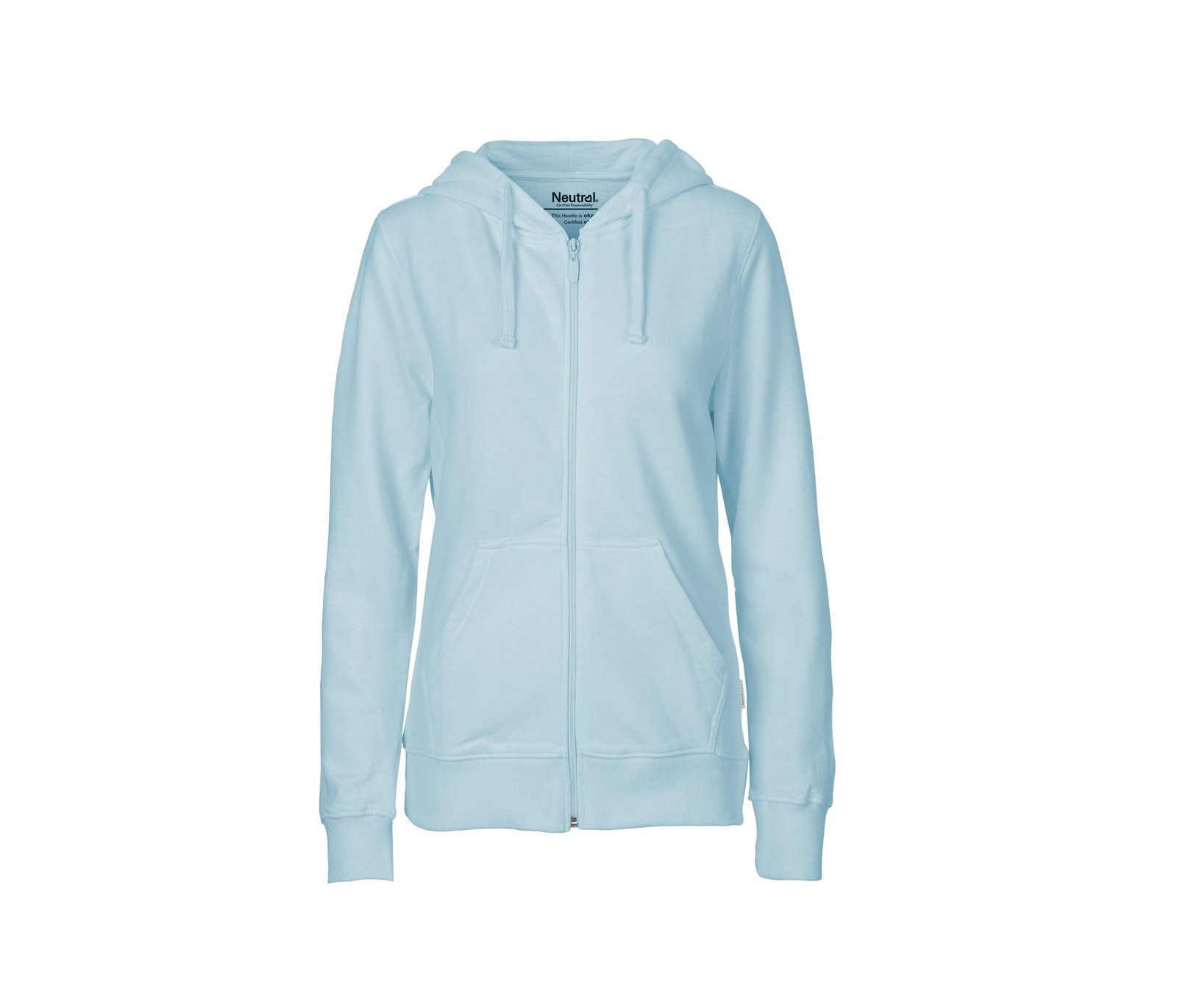 Sweat capuche zippé femme