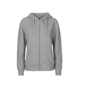 Sweat capuche zippé femme