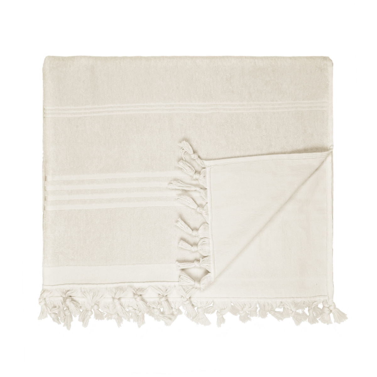 Fouta en éponge