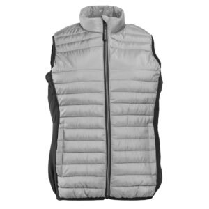 Bodywarmer bi-matière femme