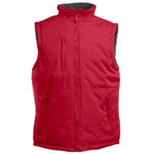 Bodywarmer matelassé et polaire