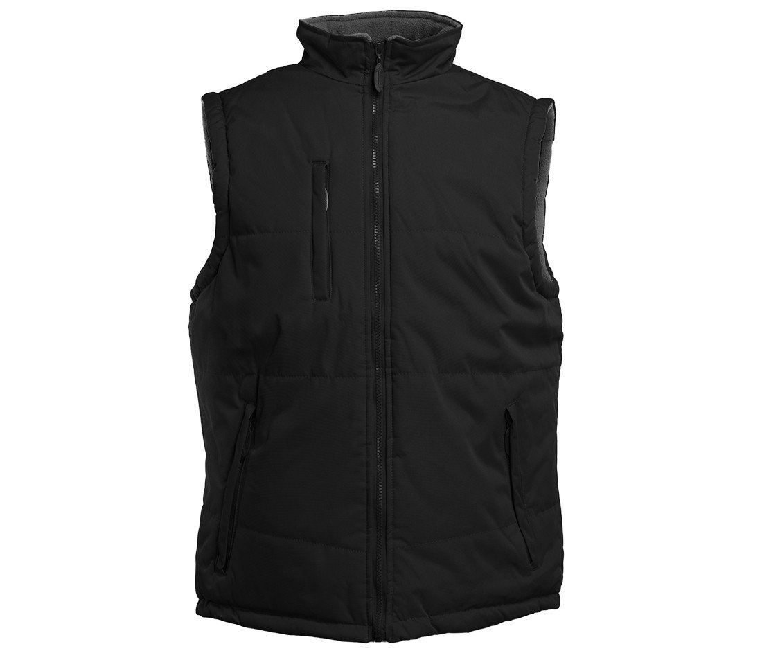 Bodywarmer matelassé et polaire – bodywarmer personnalisé