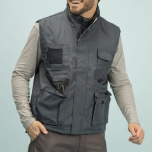 Bodywarmer multi-poches doublé polaire