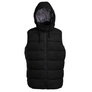 Bodywarmer doudoune homme avec capuche – bodywarmer personnalisé