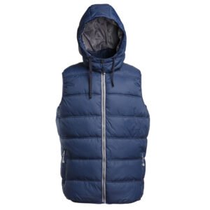 Bodywarmer doudoune homme avec capuche