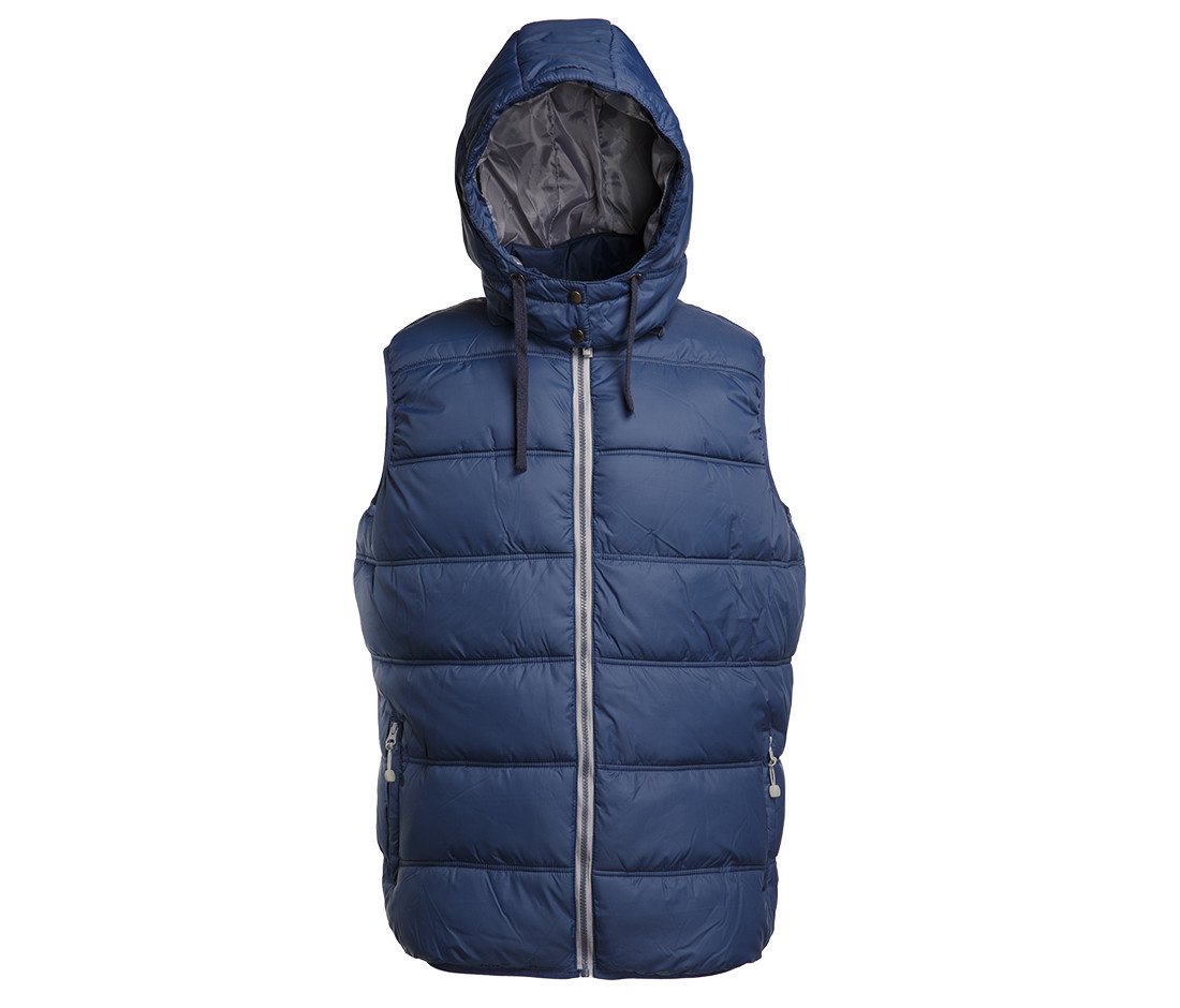 Bodywarmer doudoune homme avec capuche