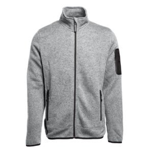 Veste polaire tricotée homme