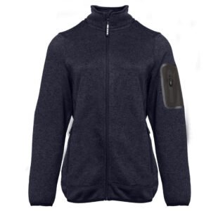 Veste polaire tricotée femme