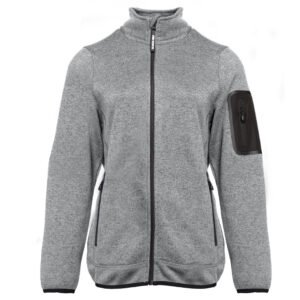 Veste polaire tricotée femme