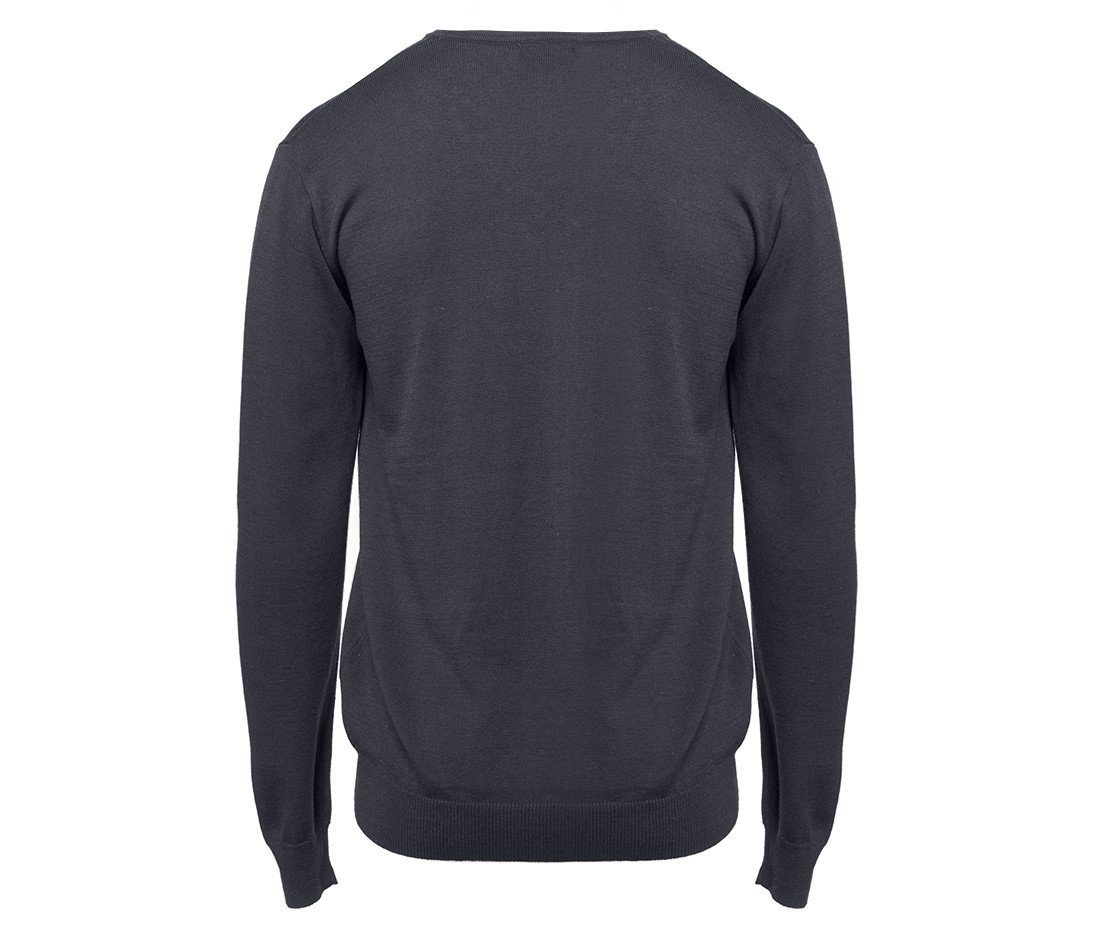 Pull col V homme