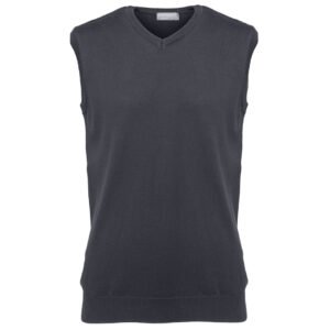 Pull sans manche col V