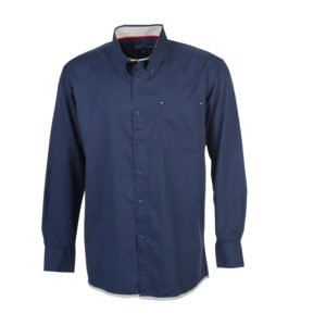 Chemise manches longues 100% coton