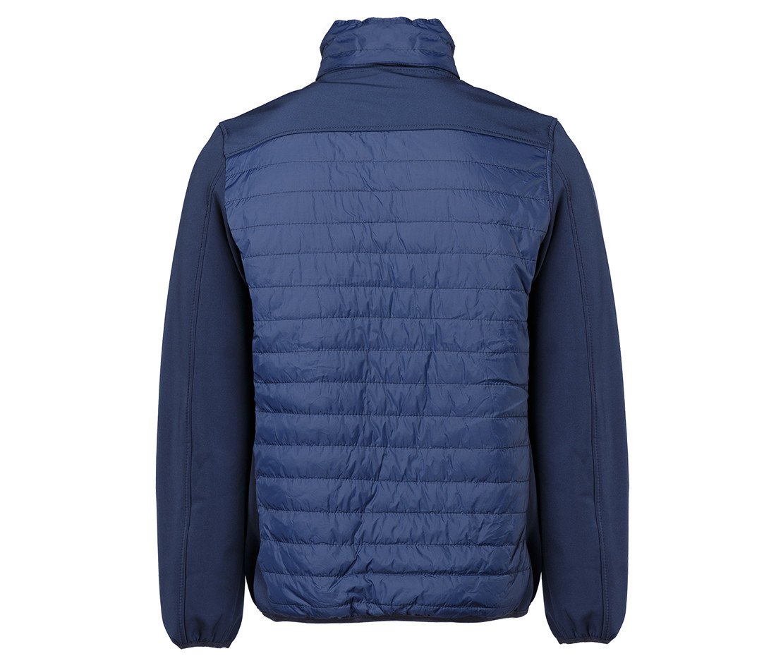 Blouson bi-matière doublé polaire