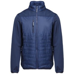 Blouson bi-matière doublé polaire
