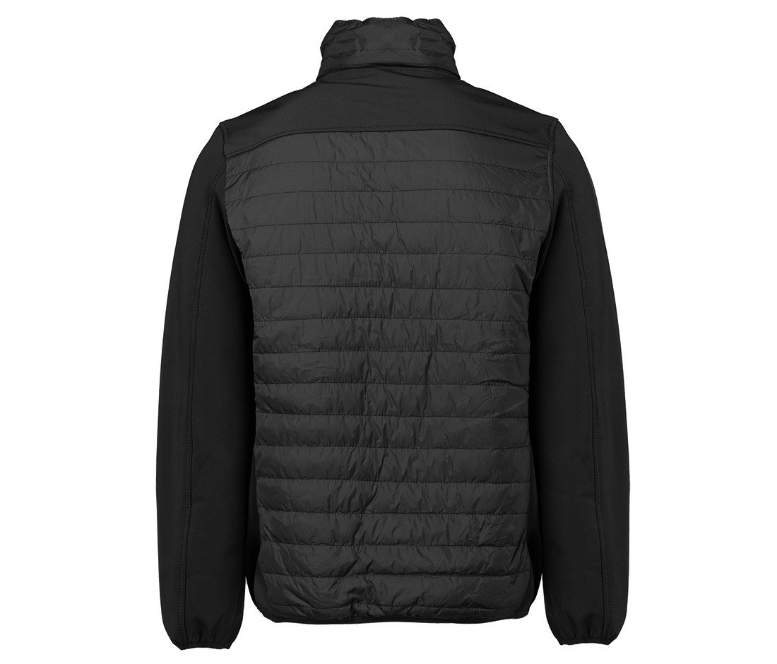 Blouson bi-matière doublé polaire