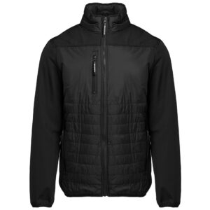Blouson bi-matière doublé polaire