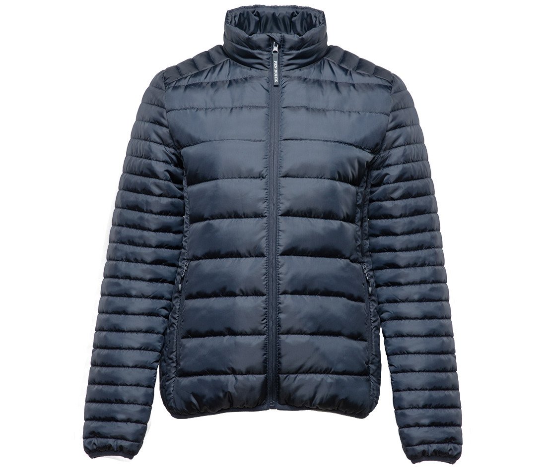 Doudoune femme en polyester recyclé – veste personnalisée