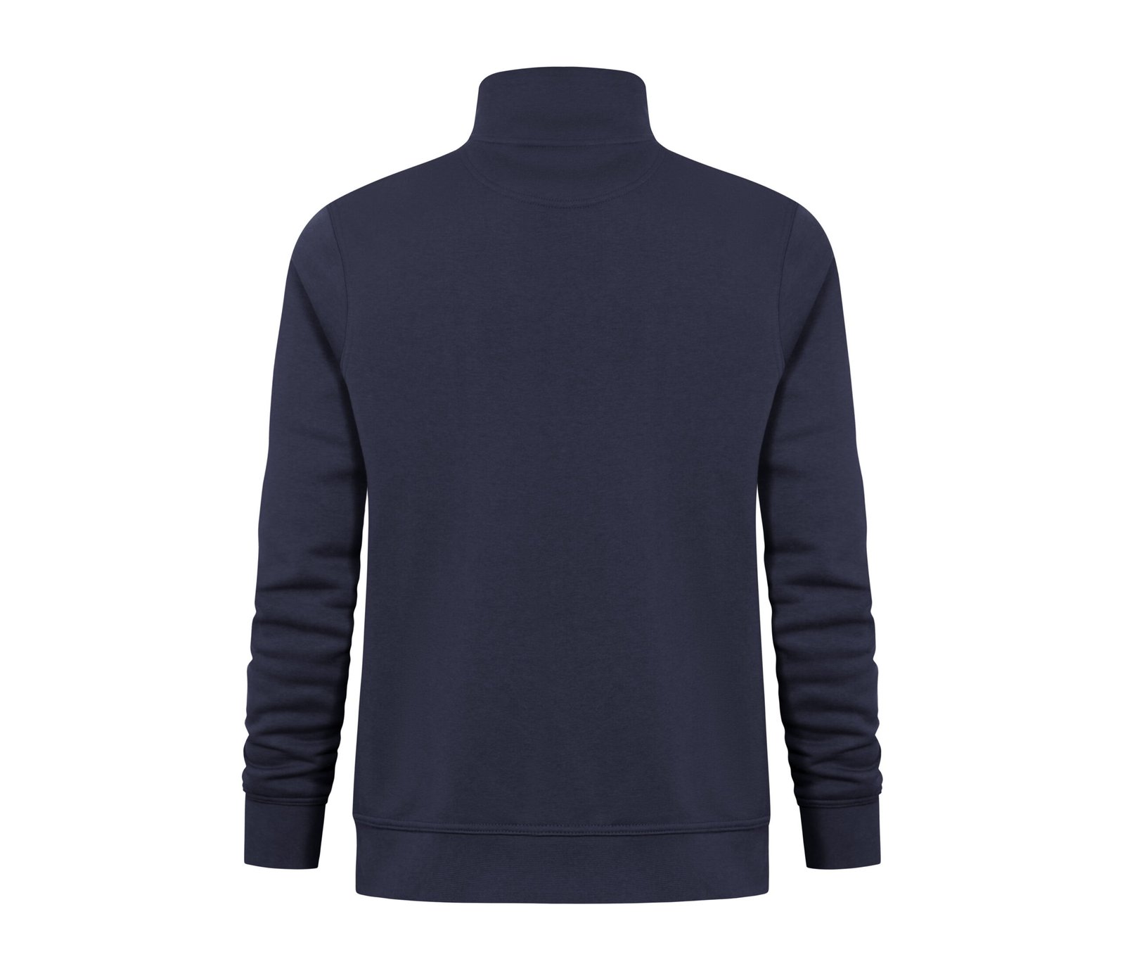 Sweat col zippé