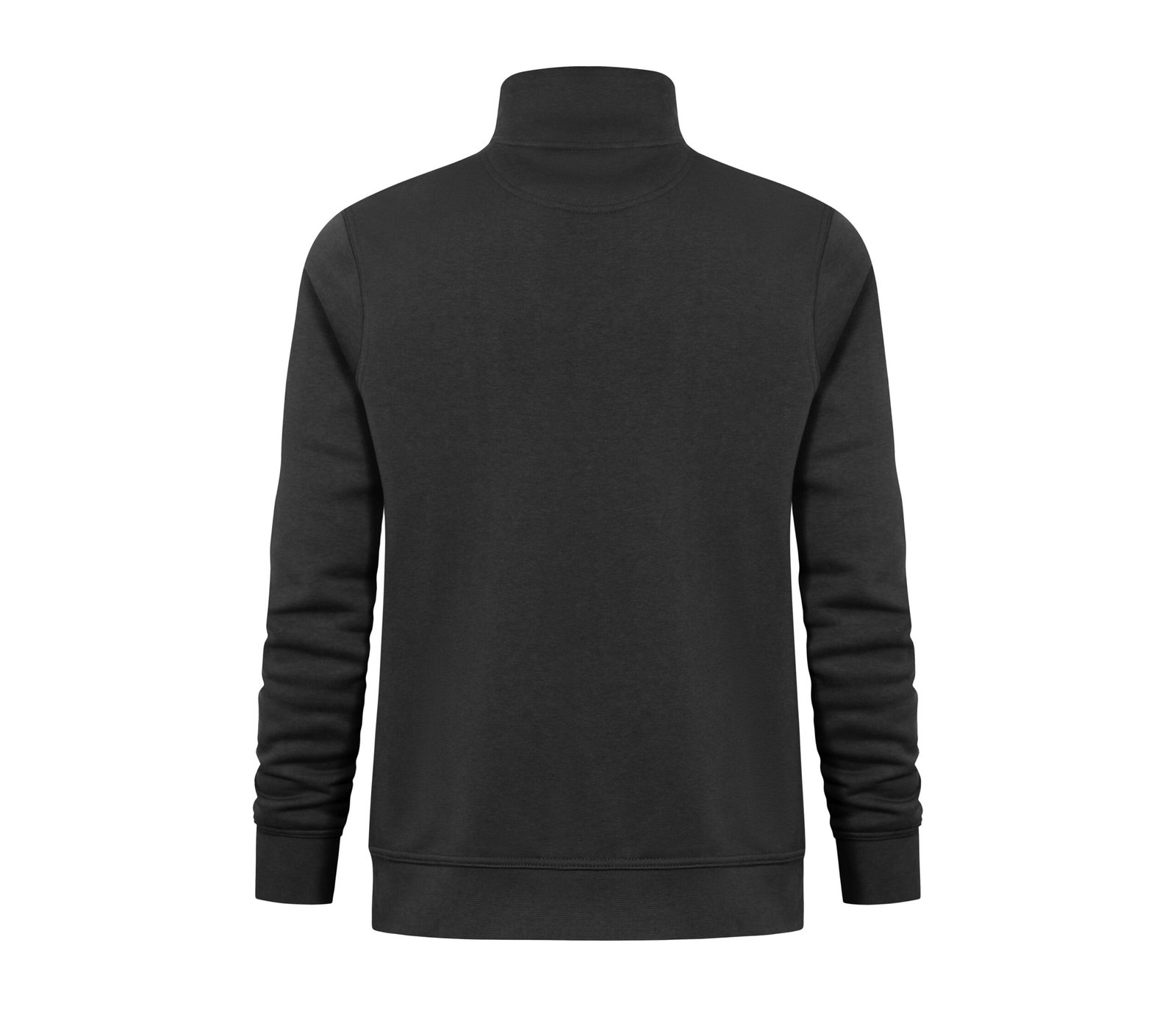 Sweat col zippé