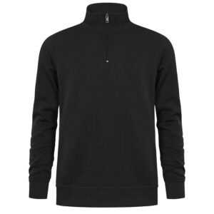 Sweat col zippé