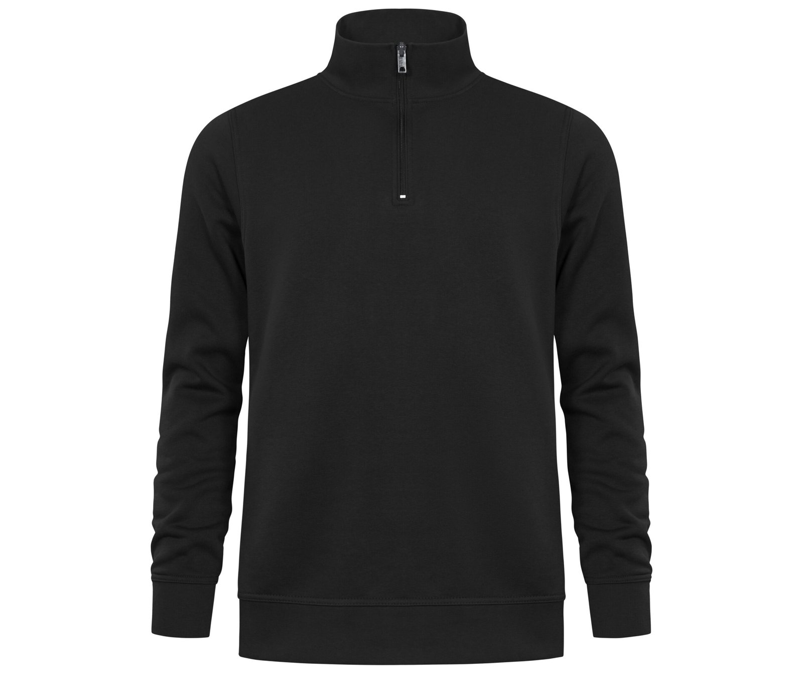 Sweat col zippé