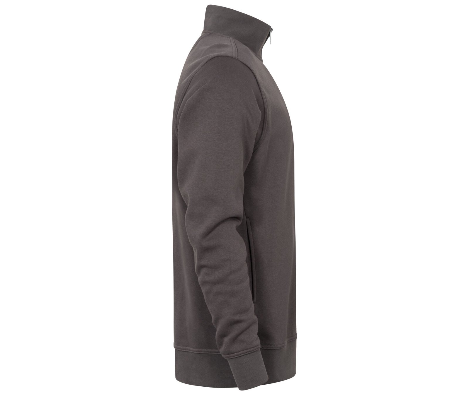 Sweat col zippé