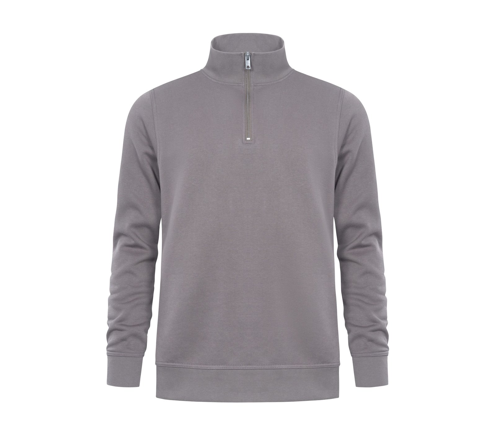 Sweat col zippé