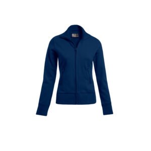 Sweat femme grand zip