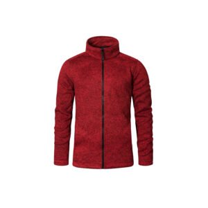 Veste polaire tricotée homme – textile personnalisé