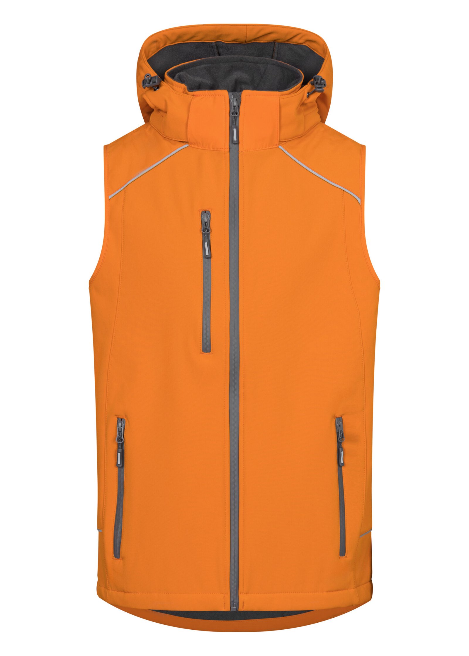 Bodywarmer en Softshell avec capuche