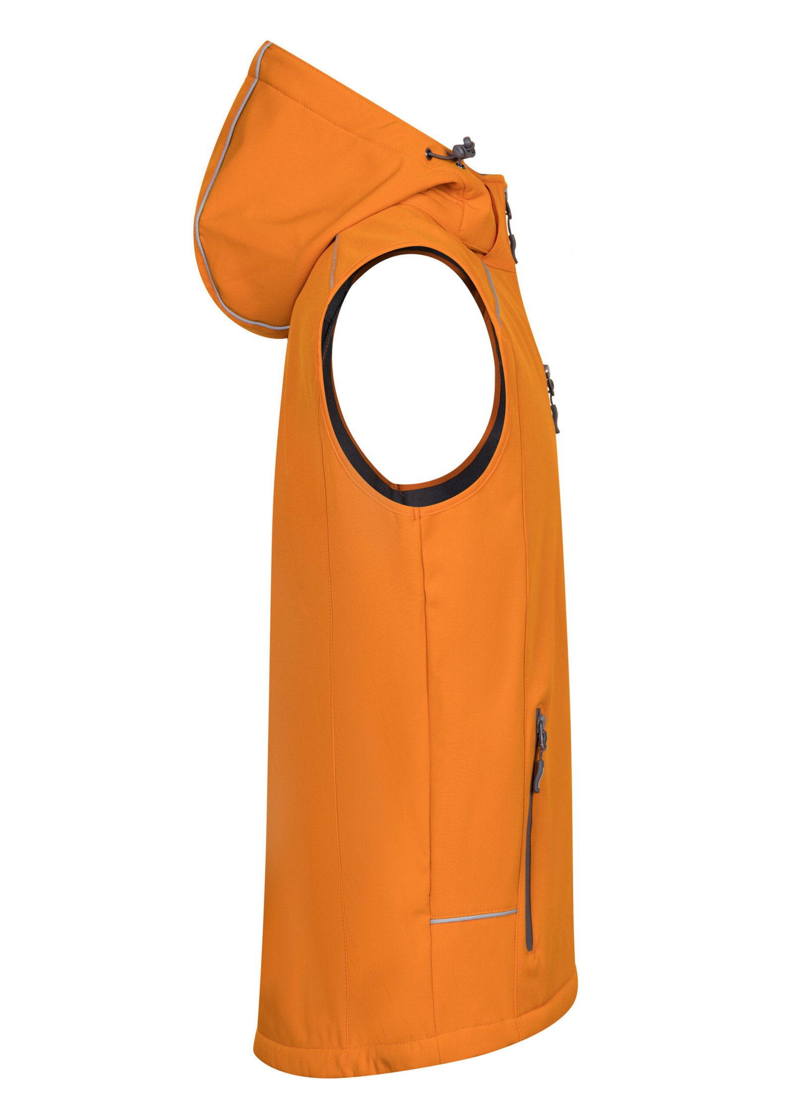 Bodywarmer en Softshell avec capuche