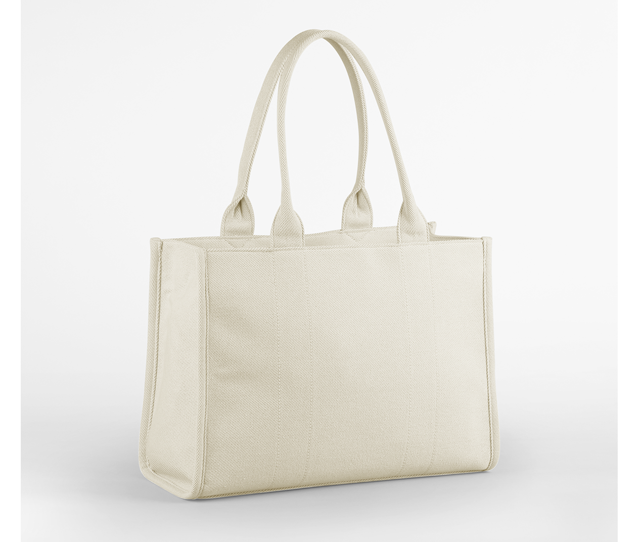 Large tote bag bicolore – sac personnalisé