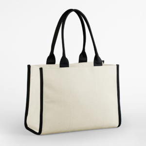 Large tote bag bicolore