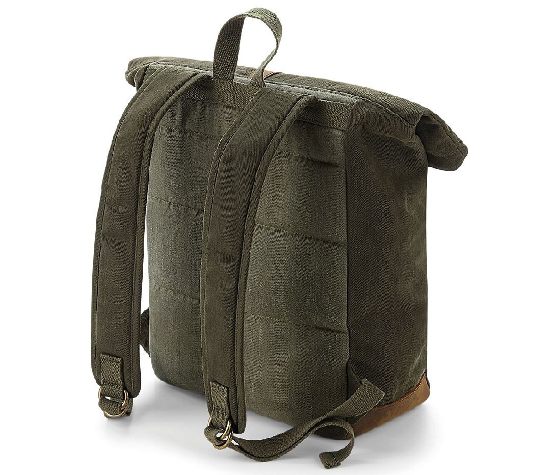 Sac à dos en toile cirée traditionnel