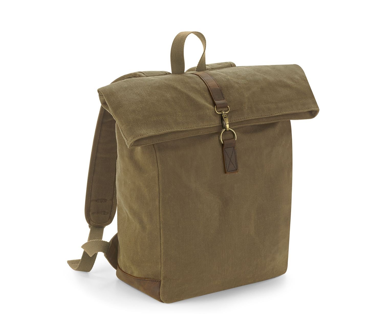 Sac à dos en toile cirée traditionnel