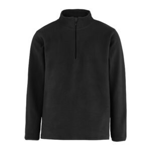 Polaire col zippé recyclé