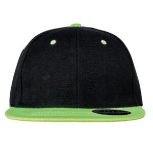 Casquette 6 pans visière plate