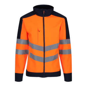 Veste Softshell 3 couches visibilité augmentée – vêtement haute visibilité personnalisé