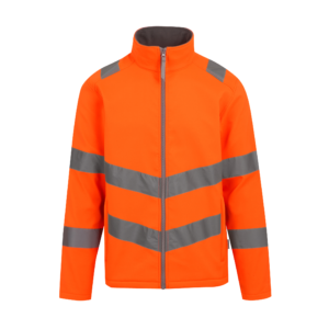 Veste Softshell 2 couches visibilité augmentée