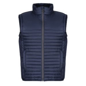 Bodywarmer matelassé en polyester recyclé – bodywarmer personnalisé