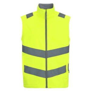 Bodywarmer en Softshell visibilité augmentée – bodywarmer personnalisé