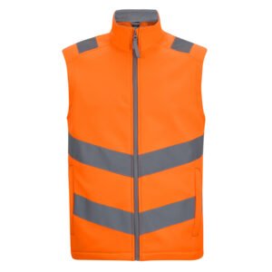 Bodywarmer en Softshell visibilité augmentée