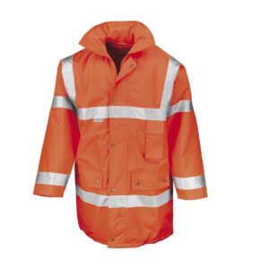 Parka de sécurité haute visibilité – vêtement haute visibilité personnalisé