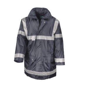 Parka bandes rétro réfléchissantes
