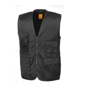 Gilet reporter multi-poches polycoton