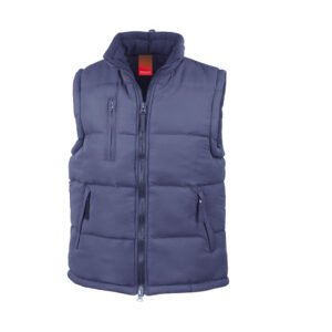 Bodywarmer microfibre doublé polaire
