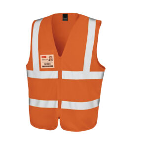 Gilet de sécurité zippé