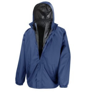 Veste 3-en-1 avec bodywarmer matelassé – veste personnalisée