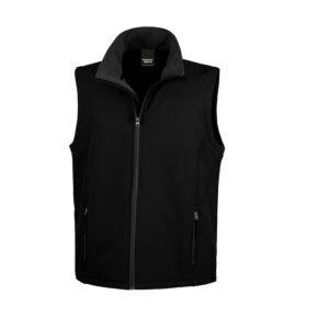 Bodywarmer Softshell imprimable homme